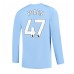 Manchester City Phil Foden #47 Hemma matchtröja 2023-24 Långärmad Billigt